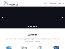 Tablet Screenshot of mangroveprinting.com